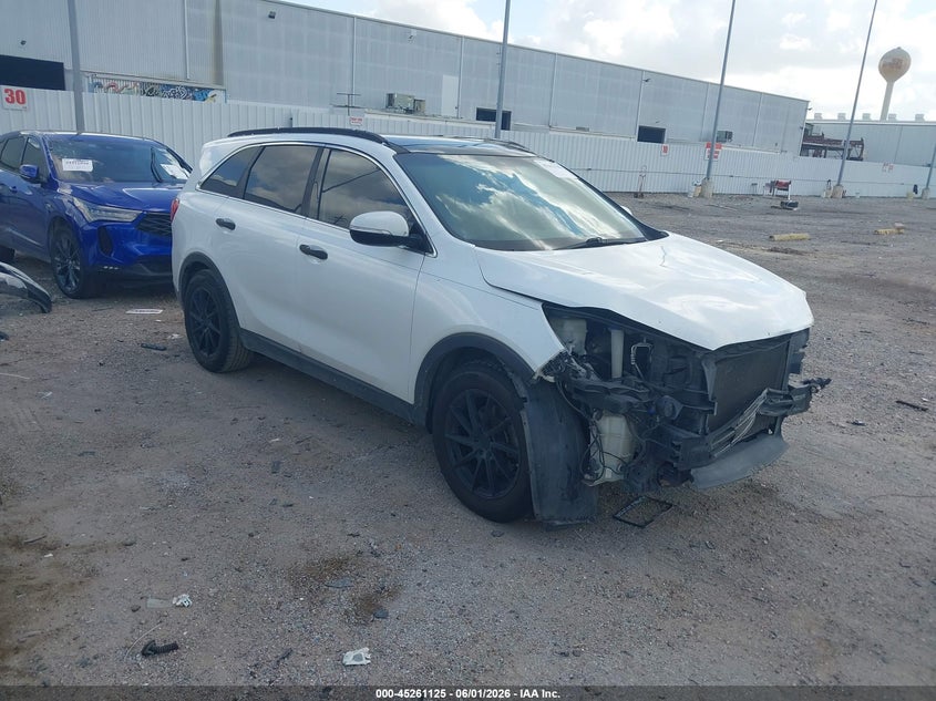 2016 Kia Sorento VIN 5XYPH4A56GG146982 IAAI salvage auction — FRONT END, Salvage Title, sold $1,300 on 2026-07-10 (photo 1)
