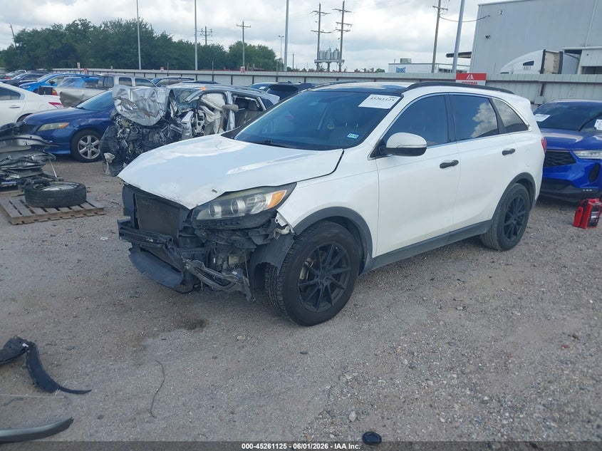 2016 Kia Sorento VIN 5XYPH4A56GG146982 IAAI salvage auction — FRONT END, Salvage Title, sold $1,300 on 2026-07-10 (photo 2)