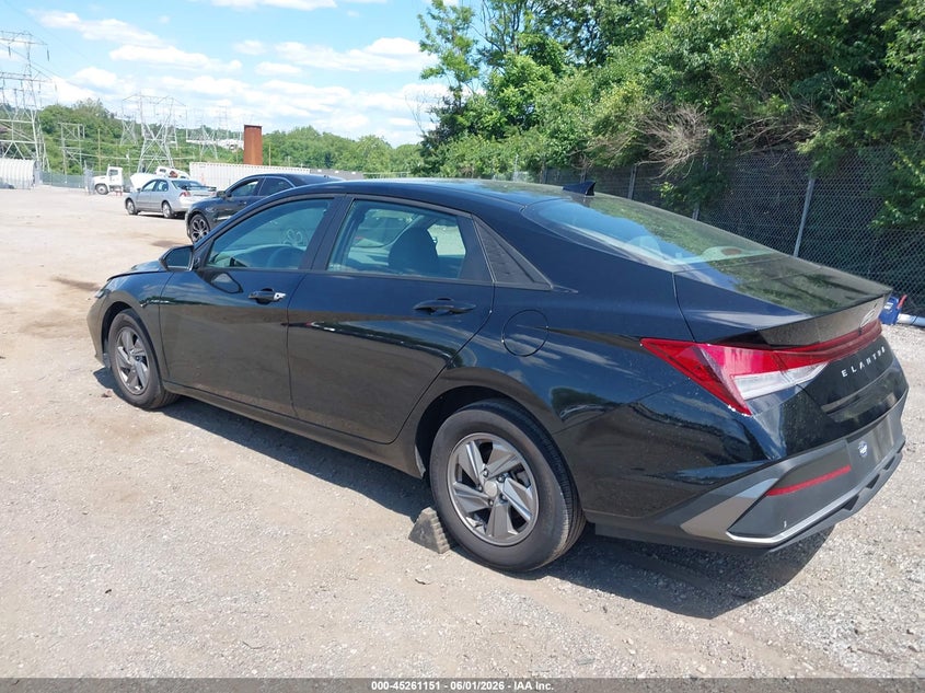 2025 Hyundai Elantra VIN KMHLL4DG4SU938531 IAAI salvage auction — FRONT END, Salvage (Pennsylvania), sold $4,950 on 2026-07-31 (photo 3)