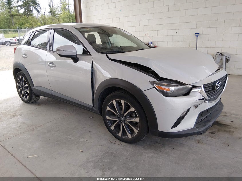 2019 Mazda Cx-3 VIN JM1DKFC71K1446565 IAAI salvage auction — FRONT END, Salvage Title, sold $3,500 on 2026-07-08 (photo 1)