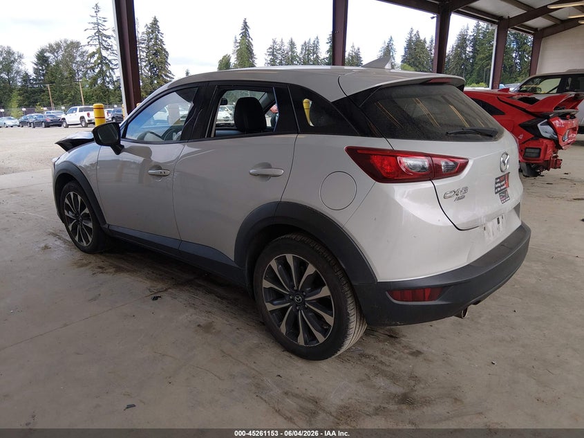 2019 Mazda Cx-3 VIN JM1DKFC71K1446565 IAAI salvage auction — FRONT END, Salvage Title, sold $3,500 on 2026-07-08 (photo 3)
