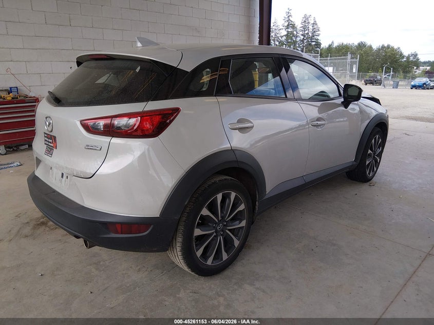 2019 Mazda Cx-3 VIN JM1DKFC71K1446565 IAAI salvage auction — FRONT END, Salvage Title, sold $3,500 on 2026-07-08 (photo 4)