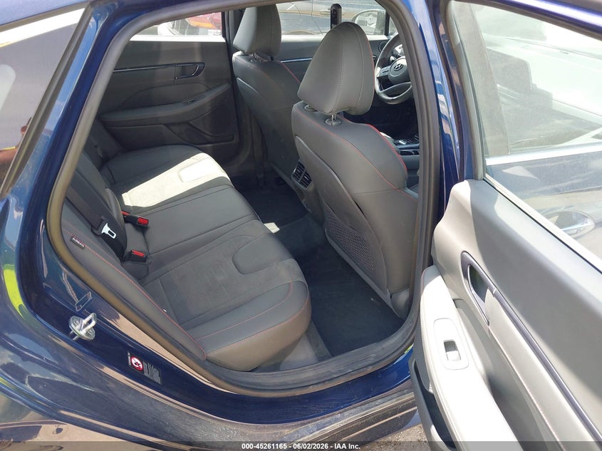 2022 Hyundai Sonata VIN 5NPEK4JCXNH146948 IAAI salvage auction — HAIL, Original (Texas), sold $9,975 on 2026-07-07 (photo 8)