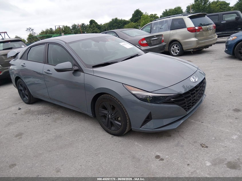 2022 Hyundai Elantra VIN KMHLM4AG2NU246712 IAAI salvage auction — REAR END, Salvage (Kentucky), sold $3,800 on 2026-07-31 (photo 1)