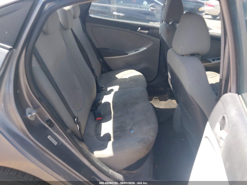 2014 Hyundai Accent VIN KMHCT4AE9EU614143 IAAI salvage auction — NORMAL WEAR, Clear (Utah), sold $350 on 2026-07-09 (photo 8)