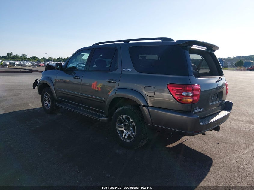 2003 Toyota Sequoia VIN 5TDBT48A33S194528 IAAI salvage auction — FRONT END, Salvage (Illinois), sold $825 on 2026-07-21 (photo 3)