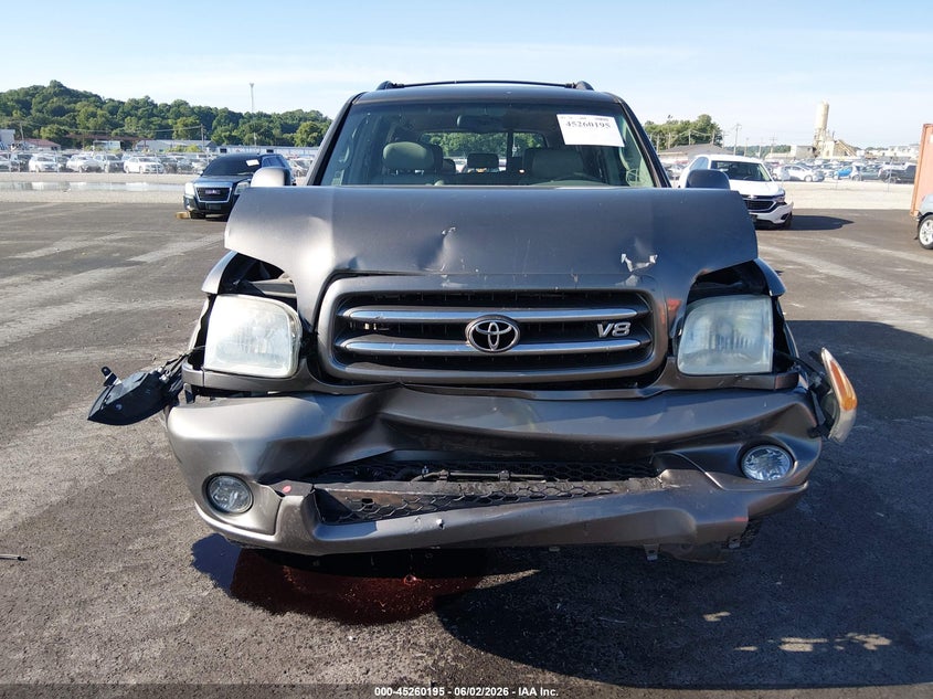 2003 Toyota Sequoia VIN 5TDBT48A33S194528 IAAI salvage auction — FRONT END, Salvage (Illinois), sold $825 on 2026-07-21 (photo 6)