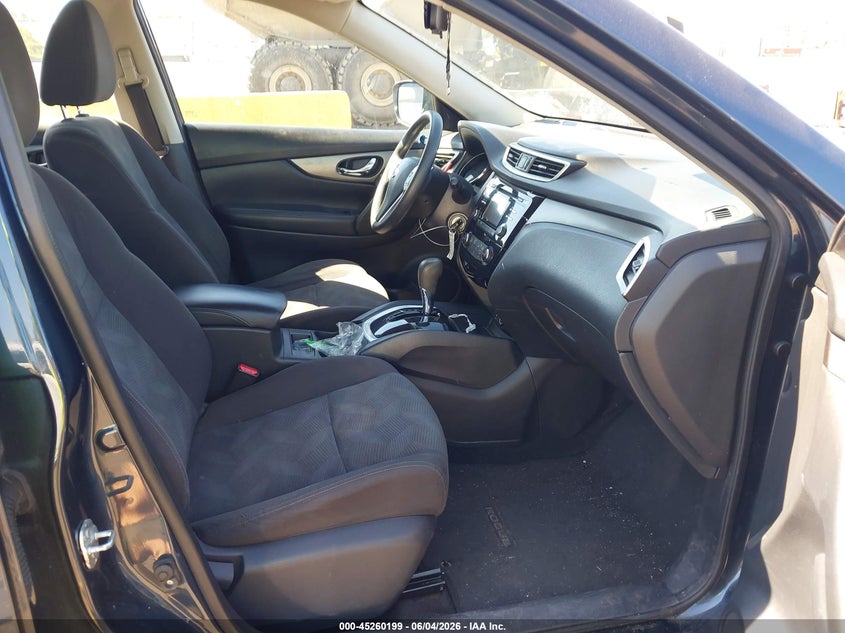 2016 Nissan Rogue VIN KNMAT2MV2GP670423 IAAI salvage auction — REAR END, Salvage Title, sold $525 on 2026-07-21 (photo 5)