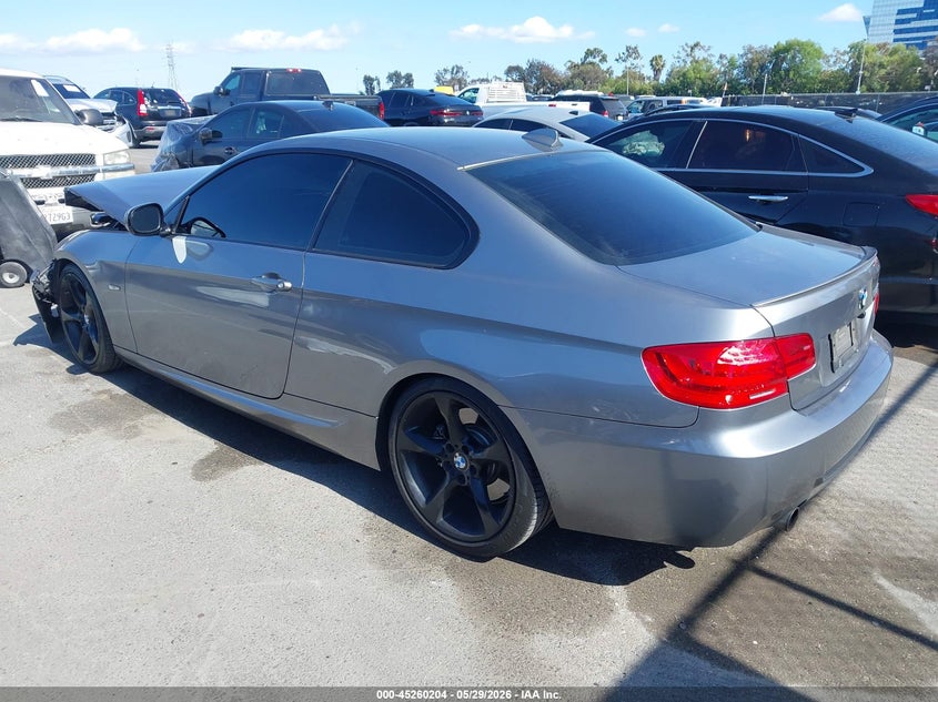 2012 BMW 3er VIN WBAKG7C57CE802165 IAAI salvage auction — FRONT END, Salvage Title, sold $2,400 on 2026-07-16 (photo 3)