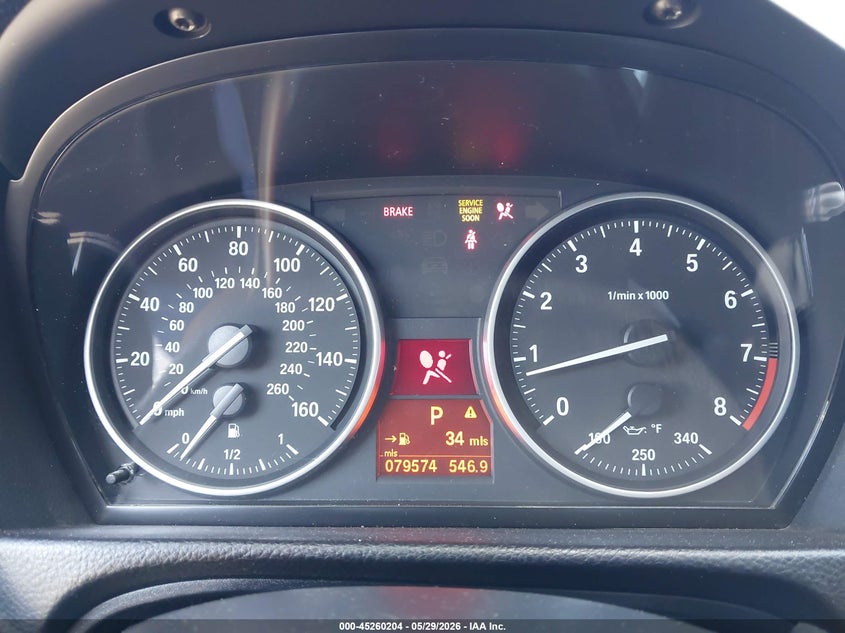 2012 BMW 3er VIN WBAKG7C57CE802165 IAAI salvage auction — FRONT END, Salvage Title, sold $2,400 on 2026-07-16 (photo 7)
