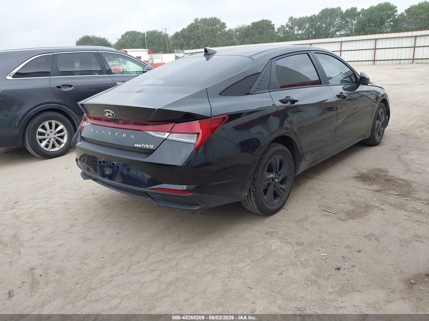 2022 Hyundai Elantra VIN KMHLM4AJ2NU032069 IAAI salvage auction — LEFT FRONT, Salvage Title, sold $4,300 on 2026-07-28 (photo 4)