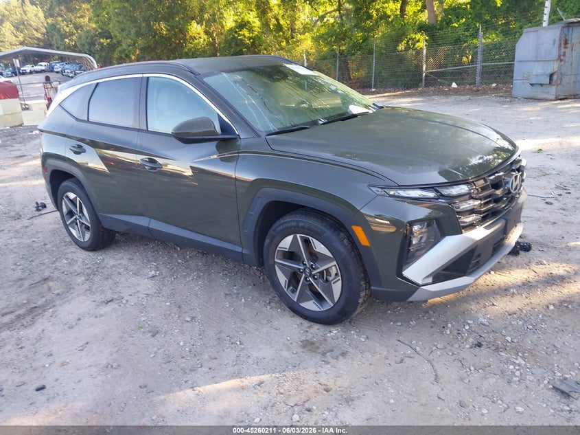 2025 Hyundai Tucson VIN 5NMJBCDE9SH478491 IAAI salvage auction — LEFT SIDE, Salvage (Georgia), sold $8,950 on 2026-07-31 (photo 1)