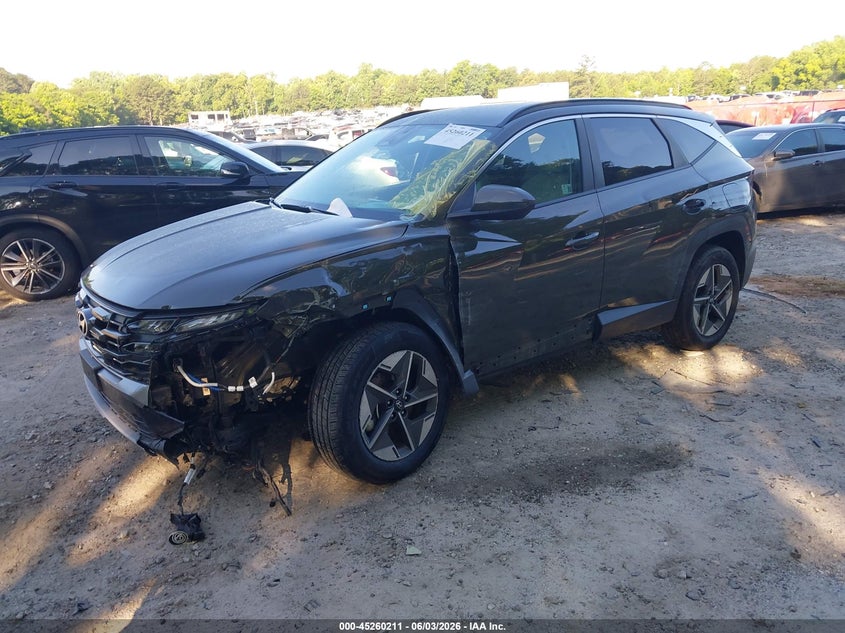 2025 Hyundai Tucson VIN 5NMJBCDE9SH478491 IAAI salvage auction — LEFT SIDE, Salvage (Georgia), sold $8,950 on 2026-07-31 (photo 2)