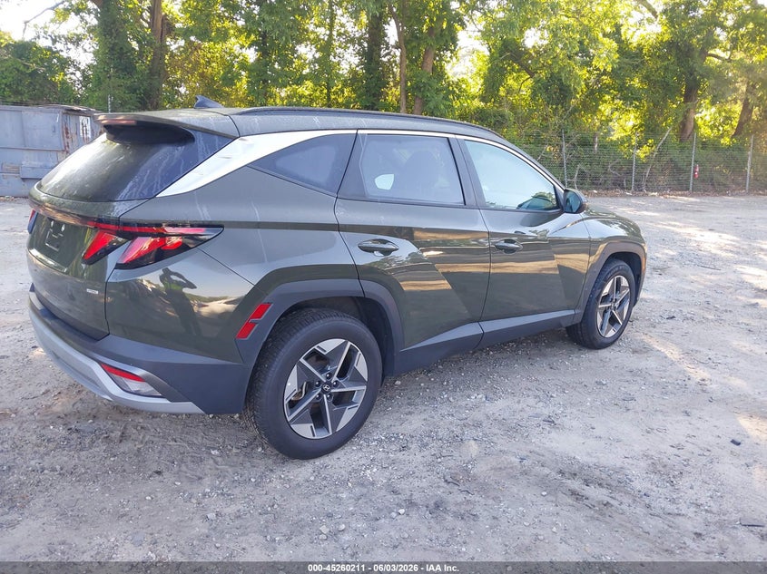 2025 Hyundai Tucson VIN 5NMJBCDE9SH478491 IAAI salvage auction — LEFT SIDE, Salvage (Georgia), sold $8,950 on 2026-07-31 (photo 4)