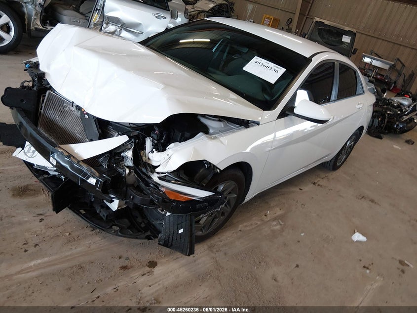 2024 Hyundai Elantra VIN KMHLM4DG1RU719145 IAAI salvage auction — FRONT END, Salvage Title, sold $3,350 on 2026-07-13 (photo 2)
