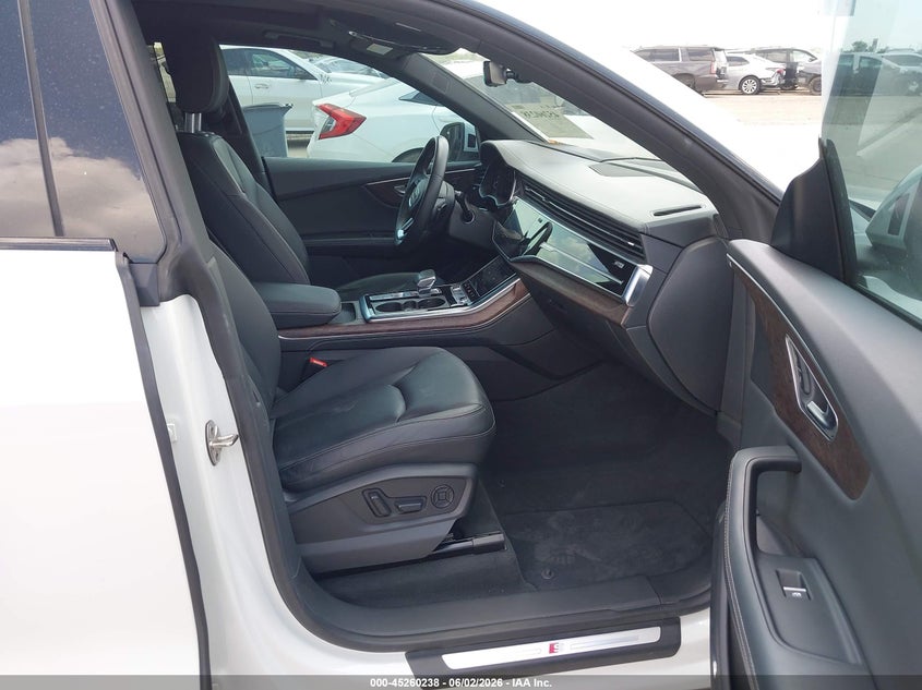 2022 Audi Q8 VIN WA1FVBF14ND024335 IAAI salvage auction — FRONT END, Original (Texas), sold $24,450 on 2026-07-29 (photo 5)