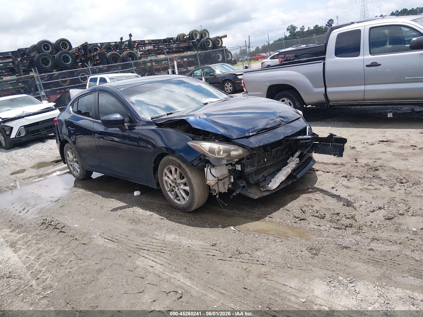 2016 Mazda VIN JM1BM1X77G1328087 IAAI salvage auction — FRONT END, Salvage (Georgia), sold $1,500 on 2026-07-24 (photo 1)