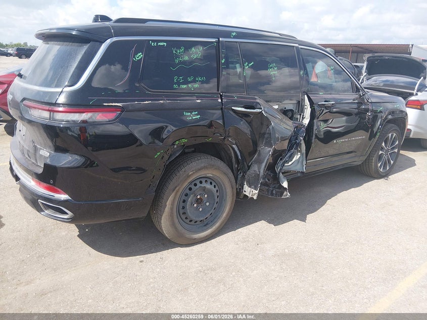2023 Jeep Grand cherokee VIN 1C4RJKDG0P8737492 IAAI salvage auction — SIDE, Salvage Title, sold $9,350 on 2026-07-18 (photo 4)