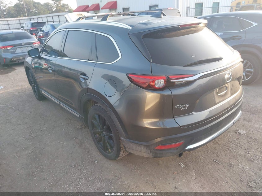 2022 Mazda Cx-9 VIN JM3TCBDY1N0611542 IAAI salvage auction — FRONT END, Salvage (Texas), sold $6,700 on 2026-07-28 (photo 3)