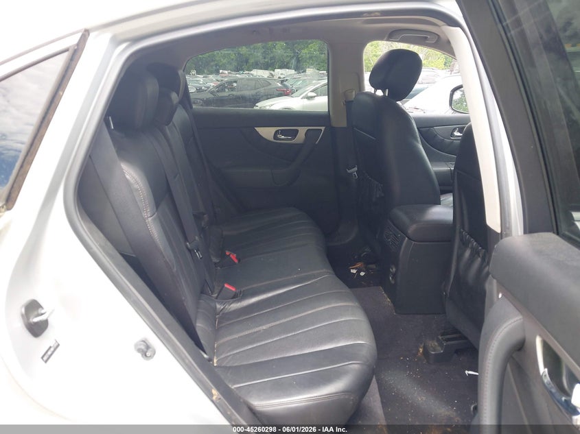 2017 Infiniti Qx70 VIN JN8CS1MW2HM413459 IAAI salvage auction — FRONT END, Salvage Title, sold $425 on 2026-07-21 (photo 8)