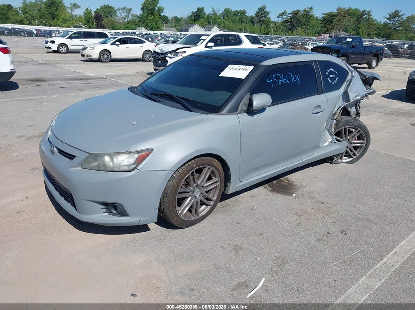 2011 Scion Tc VIN JTKJF5C72B3008488 IAAI salvage auction — REAR END, Clear (Indiana), sold $700 on 2026-07-10 (photo 2)