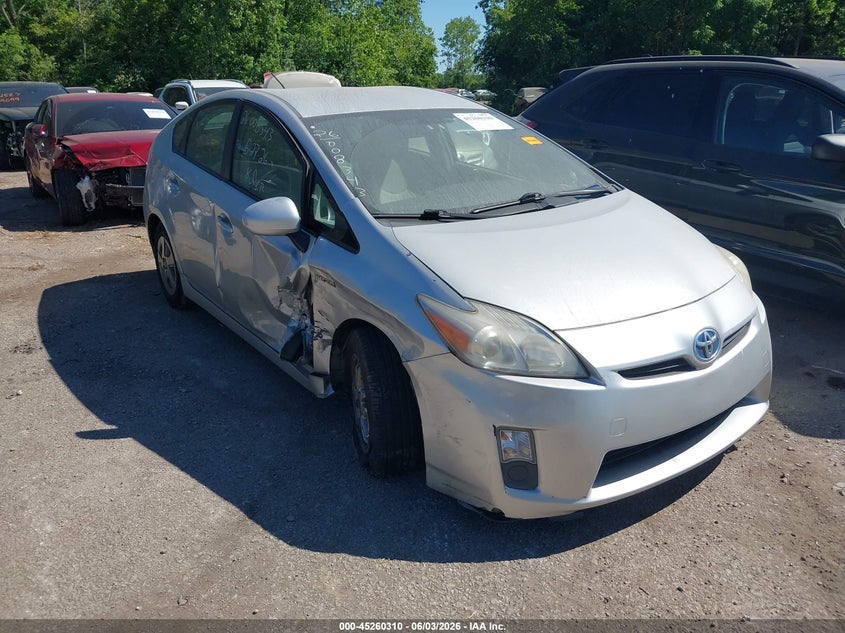 2011 Toyota Prius VIN JTDKN3DU8B0313552 IAAI salvage auction — LEFT SIDE, Salvage (Ohio), sold $1,100 on 2026-07-14 (photo 1)