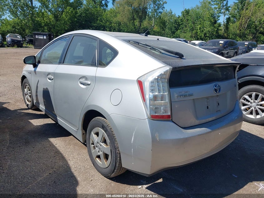 2011 Toyota Prius VIN JTDKN3DU8B0313552 IAAI salvage auction — LEFT SIDE, Salvage (Ohio), sold $1,100 on 2026-07-14 (photo 3)
