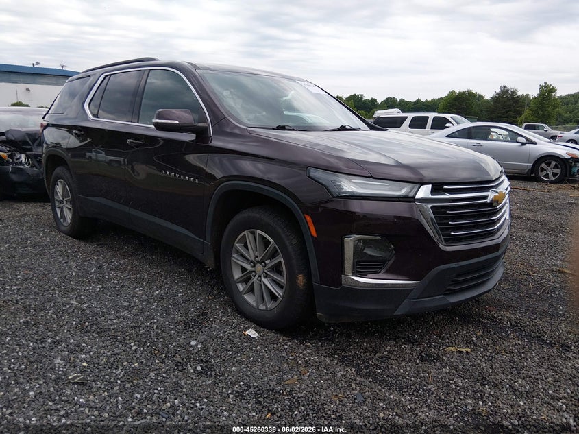 2022 Chevrolet Traverse VIN 1GNEVHKW1NJ142907 — IAAI salvage auction photo