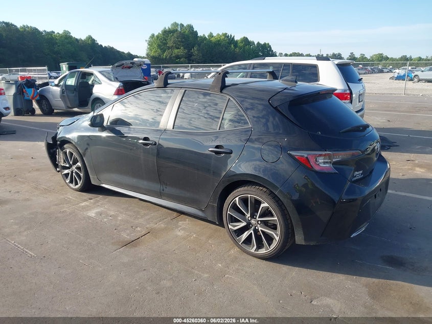 2019 Toyota Corolla VIN JTNK4RBE6K3044883 IAAI salvage auction — FRONT END, Salvage (North Carolina), sold $2,600 on 2026-07-29 (photo 3)