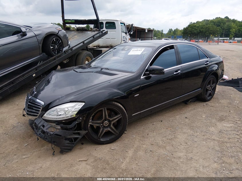2012 Mercedes-benz VIN WDDNG8DB1CA423458 IAAI salvage auction — FRONT END, Salvage Title, sold $1,900 on 2026-08-12 (photo 2)
