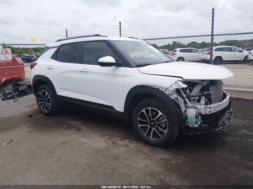 2026 Chevrolet Trailblazer VIN KL79MRSL9TB077012 IAAI salvage auction — FRONT END, Enterprise Vehicles Clear Only (Tennessee), sold $16,000 on 2026-07-14 (photo 1)