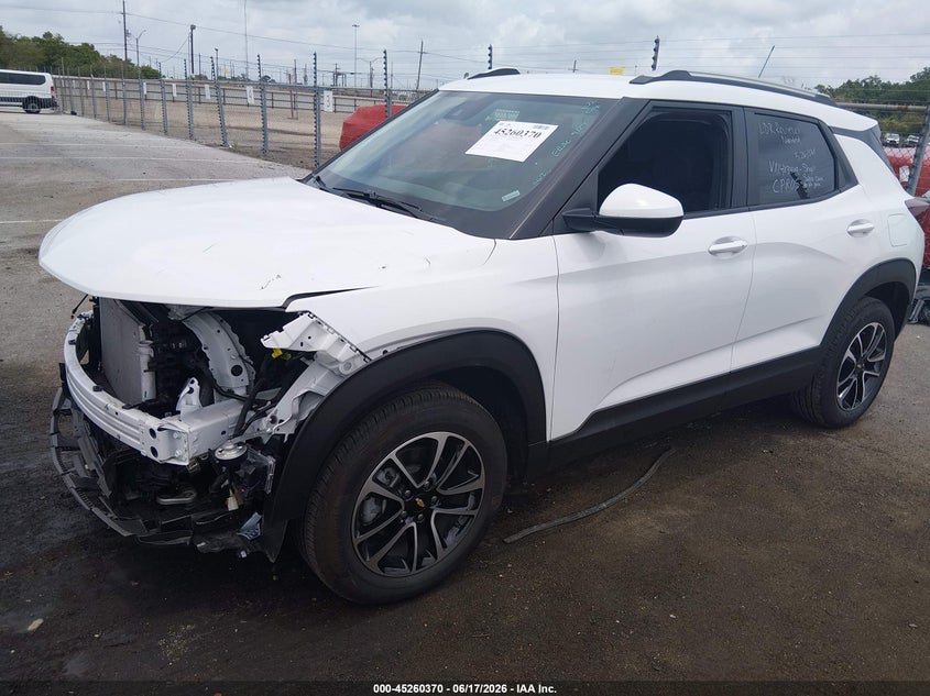2026 Chevrolet Trailblazer VIN KL79MRSL9TB077012 IAAI salvage auction — FRONT END, Enterprise Vehicles Clear Only (Tennessee), sold $16,000 on 2026-07-14 (photo 2)