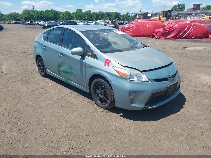 2014 Toyota Prius VIN JTDKN3DU5E1748835 IAAI salvage auction — NORMAL WEAR, Clear (New Jersey), sold $1,625 on 2026-07-15 (photo 1)