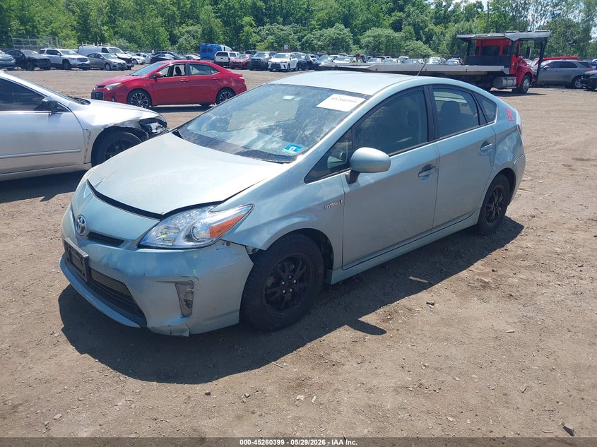 2014 Toyota Prius VIN JTDKN3DU5E1748835 IAAI salvage auction — NORMAL WEAR, Clear (New Jersey), sold $1,625 on 2026-07-15 (photo 6)