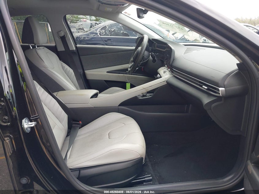 2023 Hyundai Elantra VIN KMHLN4AJ7PU080652 IAAI salvage auction — SIDE, Salvage Title, sold $7,200 on 2026-07-08 (photo 5)