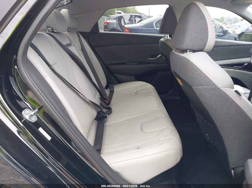 2023 Hyundai Elantra VIN KMHLN4AJ7PU080652 IAAI salvage auction — SIDE, Salvage Title, sold $7,200 on 2026-07-08 (photo 8)