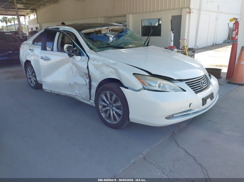 2008 Lexus Es 350 VIN JTHBJ46G482220452 IAAI salvage auction — ALL OVER, Rebuildable (Florida), sold $425 on 2026-07-08 (photo 1)