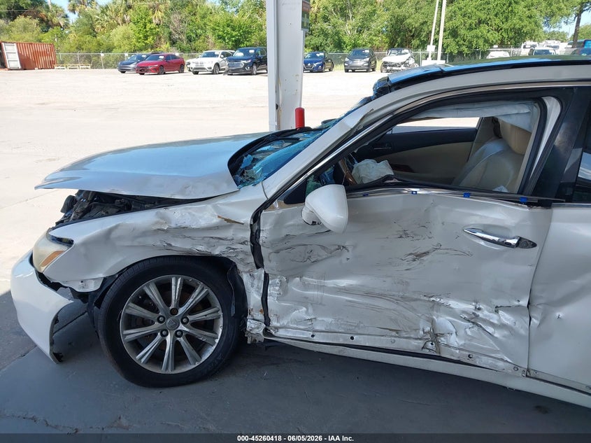 2008 Lexus Es 350 VIN JTHBJ46G482220452 IAAI salvage auction — ALL OVER, Rebuildable (Florida), sold $425 on 2026-07-08 (photo 6)