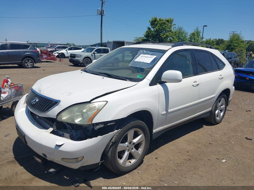 2005 Lexus Rx VIN JTJHA31UX50081208 IAAI salvage auction — FRONT END, Clear (Virginia), sold $1,500 on 2026-07-06 (photo 2)