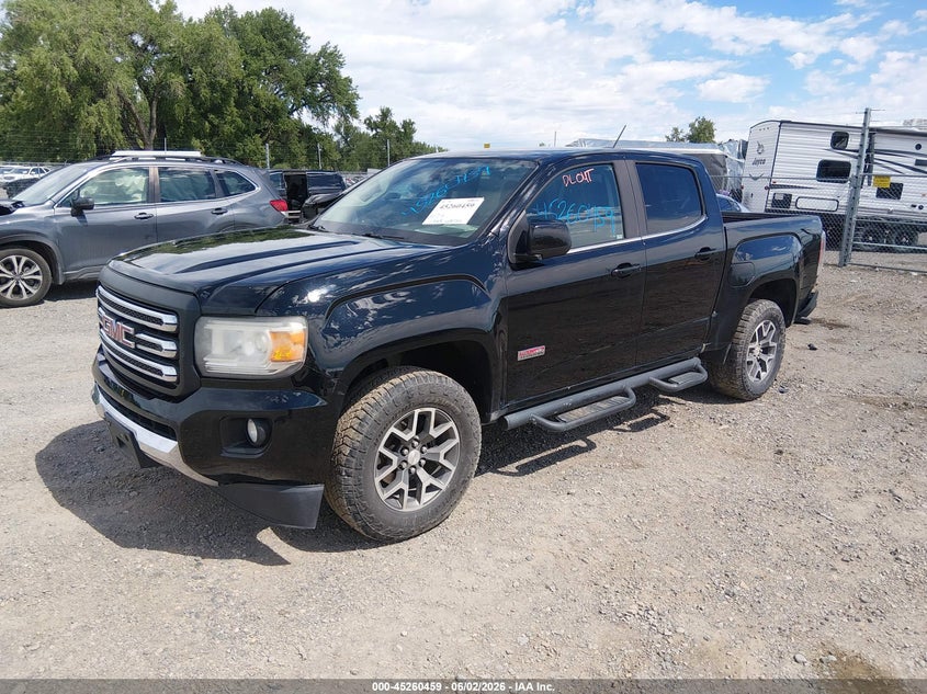2017 Gmc Canyon VIN 1GTG6CEN0H1215130 IAAI salvage auction — REAR END, Salvage Title, sold $7,700 on 2026-07-15 (photo 2)