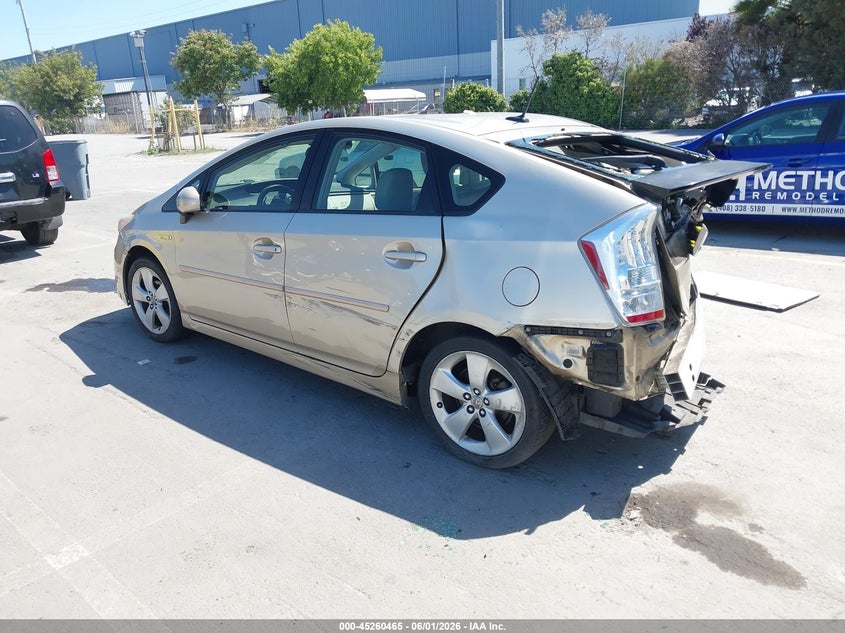 2010 Toyota Prius v VIN JTDKN3DU1A0202839 IAAI salvage auction — NORMAL WEAR, Salvage (California), sold $850 on 2026-07-20 (photo 3)