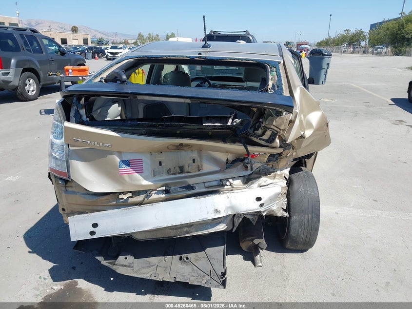 2010 Toyota Prius v VIN JTDKN3DU1A0202839 IAAI salvage auction — NORMAL WEAR, Salvage (California), sold $850 on 2026-07-20 (photo 6)