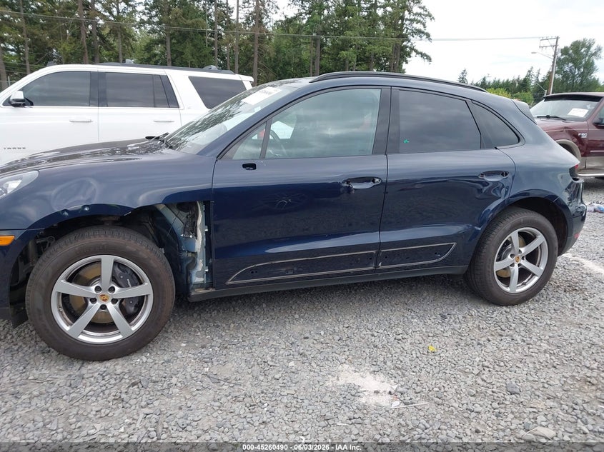 2021 Porsche Macan VIN WP1AA2A50MLB17815 IAAI salvage auction — LEFT SIDE, Salvage Title, sold $17,050 on 2026-07-08 (photo 6)