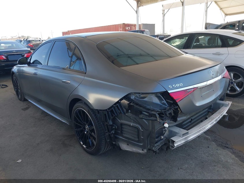 2023 Mercedes-benz VIN W1K6G7GB6PA235826 IAAI salvage auction — REAR END, Salvage Title, sold $52,750 on 2026-07-20 (photo 3)