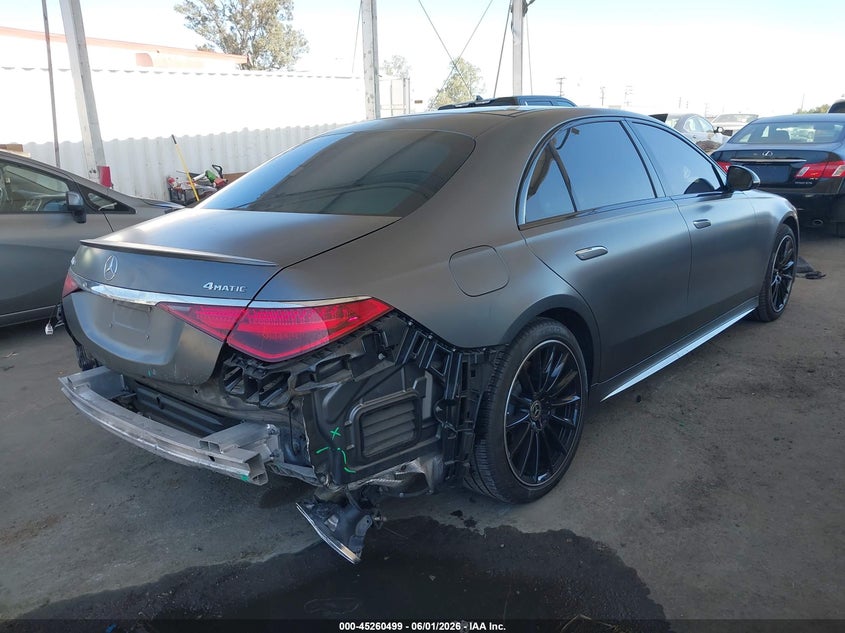 2023 Mercedes-benz VIN W1K6G7GB6PA235826 IAAI salvage auction — REAR END, Salvage Title, sold $52,750 on 2026-07-20 (photo 4)