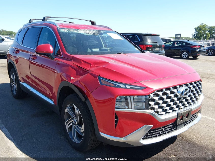 2022 Hyundai Santa fe VIN 5NMS2DAJ9NH431929 IAAI salvage auction — ROOF, Salvage (New Jersey), sold $7,400 on 2026-08-03 (photo 1)