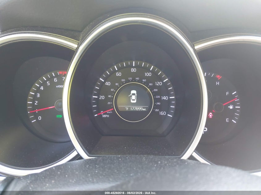 2014 Kia Optima VIN 5XXGM4A76EG288666 IAAI salvage auction — LEFT FRONT, Salvage Title, sold $400 on 2026-07-14 (photo 7)