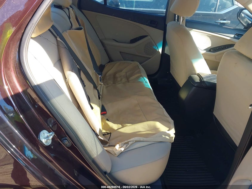2014 Kia Optima VIN 5XXGM4A76EG288666 IAAI salvage auction — LEFT FRONT, Salvage Title, sold $400 on 2026-07-14 (photo 8)