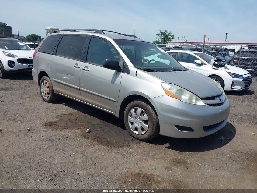 2006 Toyota Sienna VIN 5TDZA23C96S418813 IAAI salvage auction — NORMAL WEAR, Clear (New York), sold $1,175 on 2026-07-13 (photo 1)
