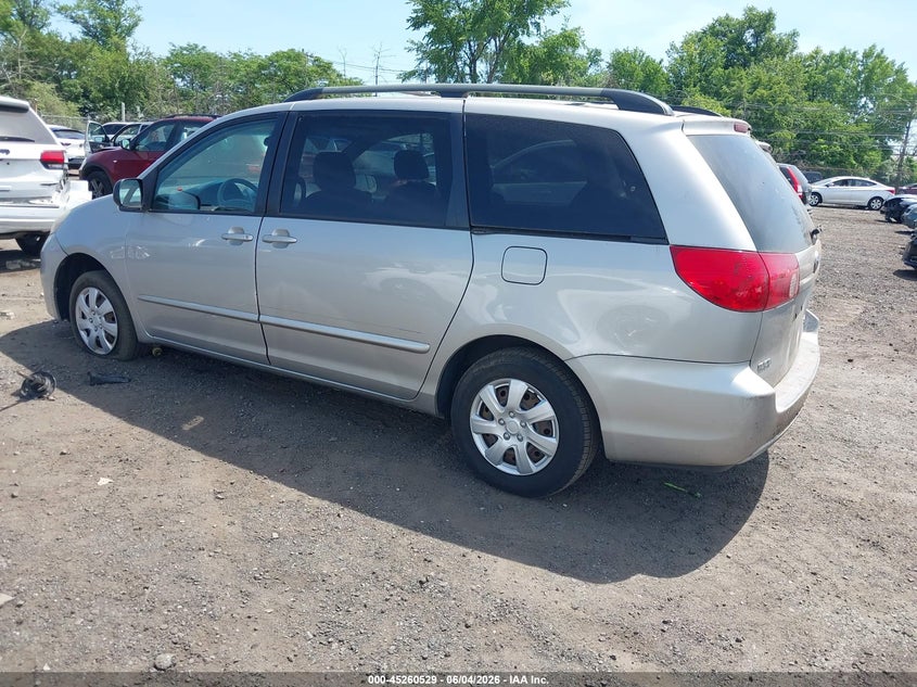 2006 Toyota Sienna VIN 5TDZA23C96S418813 IAAI salvage auction — NORMAL WEAR, Clear (New York), sold $1,175 on 2026-07-13 (photo 3)